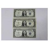 (1) 1935-A & (2) 1935-F $1 SILVER CERTIFICATES