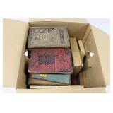 ASSORTMENT OF ANTIQUE BOOKS