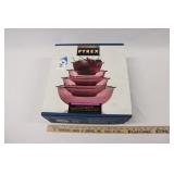 CROWN CORNING PYREX 4PC. MIXING BOWL SET (NIB)