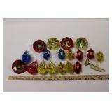 VINTAGE JEWEL BRITE ORNAMENTS