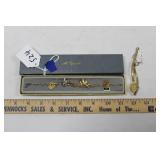 14KT G.F. NECKLACE & BULOVA 10K RGP BEZEL WATCH