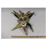 VENETIAN STYLE JESTER MASK - MARDI GRAS