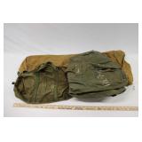 CANVAS TOOL BAG & MILITARY SEA BAGS