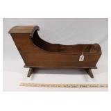 WOODEN ROCKING CRADLE