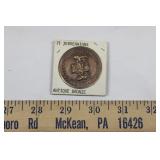 1971 TERREANIANS BRONZE TOKEN