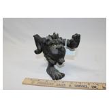 CAST IRON GORDIE THE GORILLA BOOKEND