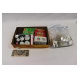 COIN COLLECTOR BOOKS & COIN HOLDERS