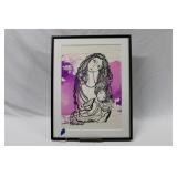 ABSTRACT ART SIGNED BY ARTIST