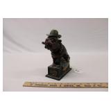 CAST IRON "OLE PUFFER" CIGAR NICKELS BANK