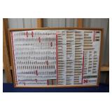 HORNADY FRAMED PAPER BULLET DISPLAY