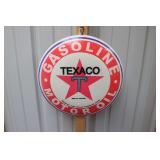 TEXACO GASOLINE / MOTOR OIL 12" SIGN