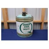 QUAKER STATE SUPER BLEND MOTOR OIL 5 GALLON CAN