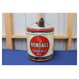 KENDALL THE 2000 MILE OIL 5 GALLON CAN