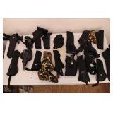 BOX OF ASSORTED POLY HOLSTERS