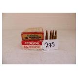 21RDS & BRASS OF ASSORTED 222 REM