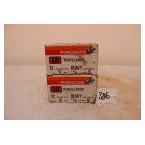 50RDS OF WINCHESTER 12GA 2 3/4" 8 SHOT TRAP LOADS