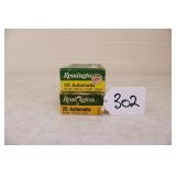 83RDS OF .25 AUTO 50 GR SOME RELOADS