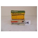 58RDS OF ASSORTED 300 H & H MAGNUM
