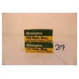 35RDS OF REMINGTON 350 REM MAG RELOADS