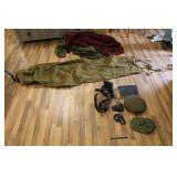 HOLSTERS, BELT, CAP & MILITARY ITEMS