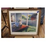 "WARM SUMMER BREEZES" FRAMED PRINT