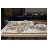 TEACUPS, SAUCERS, & COLLECTIBLE CHINA