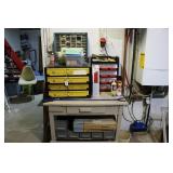 BENCH W/ ORGANIZERS & HARDWARE