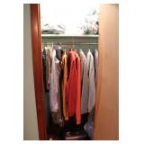 CONTENTS OF CLOSET - CLOTHING & MORE
