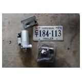 STARTER, GAUGE, LICENSE PLATE & BUNGIE CORDS