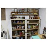 CONTENTS OF CABINET - ASSORTED HARDWARE