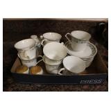 CERAMIC CHINESE 8PC TEA SET