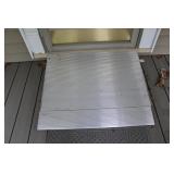 TWO ALUMINUM HANDICAP RAMPS