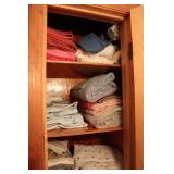 CONTENTS OF CLOSET- LINENS