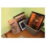 ASSORTED FRAMES & FRAMED ARTWORK