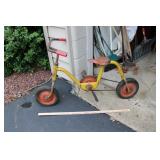 ANTIQUE FIRESTONE BELT DRIVEN BIKE