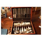 TUDOR PLATE FLATWARE SET HARVEY FRITZ OIL CITY PA