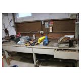 CONTENTS OF BENCH - TOOLS & VISES