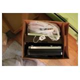 SEARS RADIO & 8 TRACK PLAYER W/ 8 TRACKS