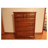 BASSETT FIVE PIECE BEDROOM SET