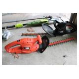 TWO BLACK & DECKER 17" ELECTRIC HEDGE TRIMMERS