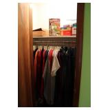 CONTENTS OF CLOSET - CLOTHING