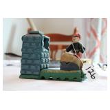 ARTILLERY CAST IRON BANK