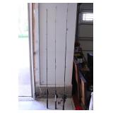 3 FISHING POLES