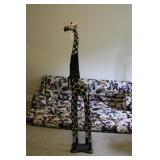 WOODEN GIRAFFE DECOR