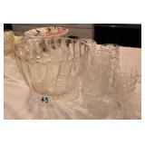 PUNCH BOWL & 23 CUPS