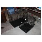 2 DOG CRATES