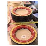 8 PIER 1 IMPORT VALLARTA PLATES