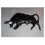 CHARGING BULL WALL PIECE