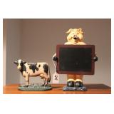 2 FARM HOUSE DECOR PIECES