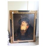 OLD MAN W/ CAP REMBRAND REPODUCTION